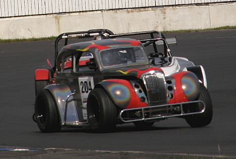 Flemming Nymark fik hurtigt føling med Legends Cars raceren.